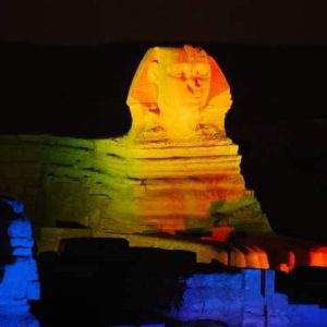 Sound and Light Show at the Pyramids